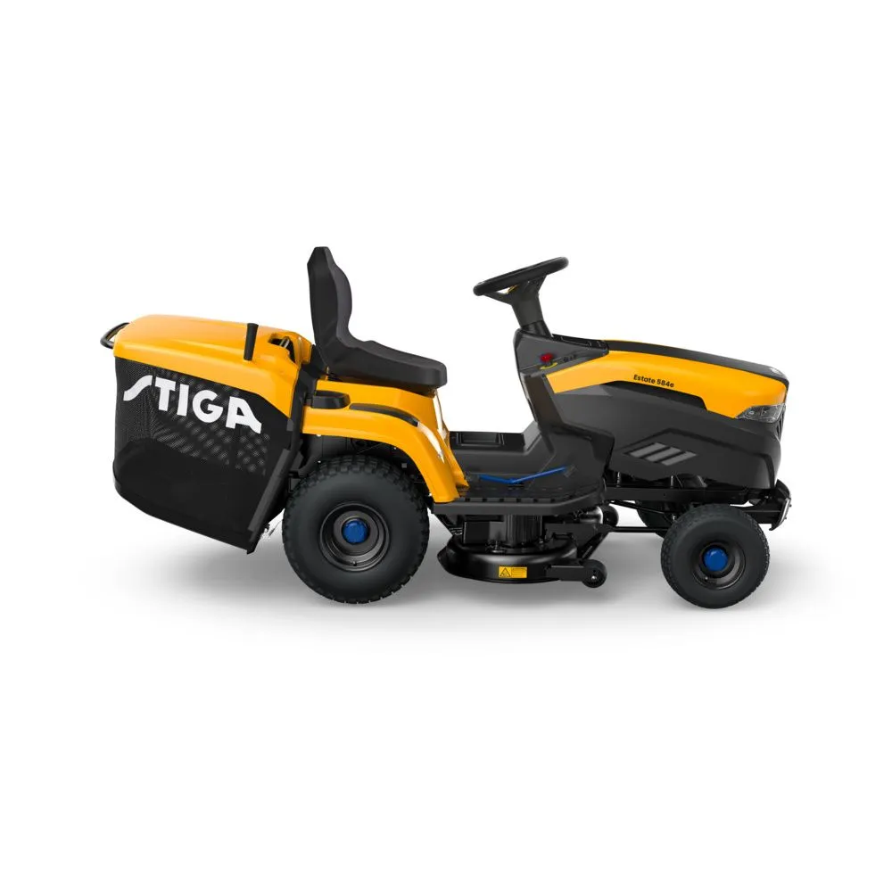 Tractoras de tuns gazon STIGA ESTATE 584e, acumulator Li-Ion 48V, 40Ah, 84 cm, cos 240 L [4]