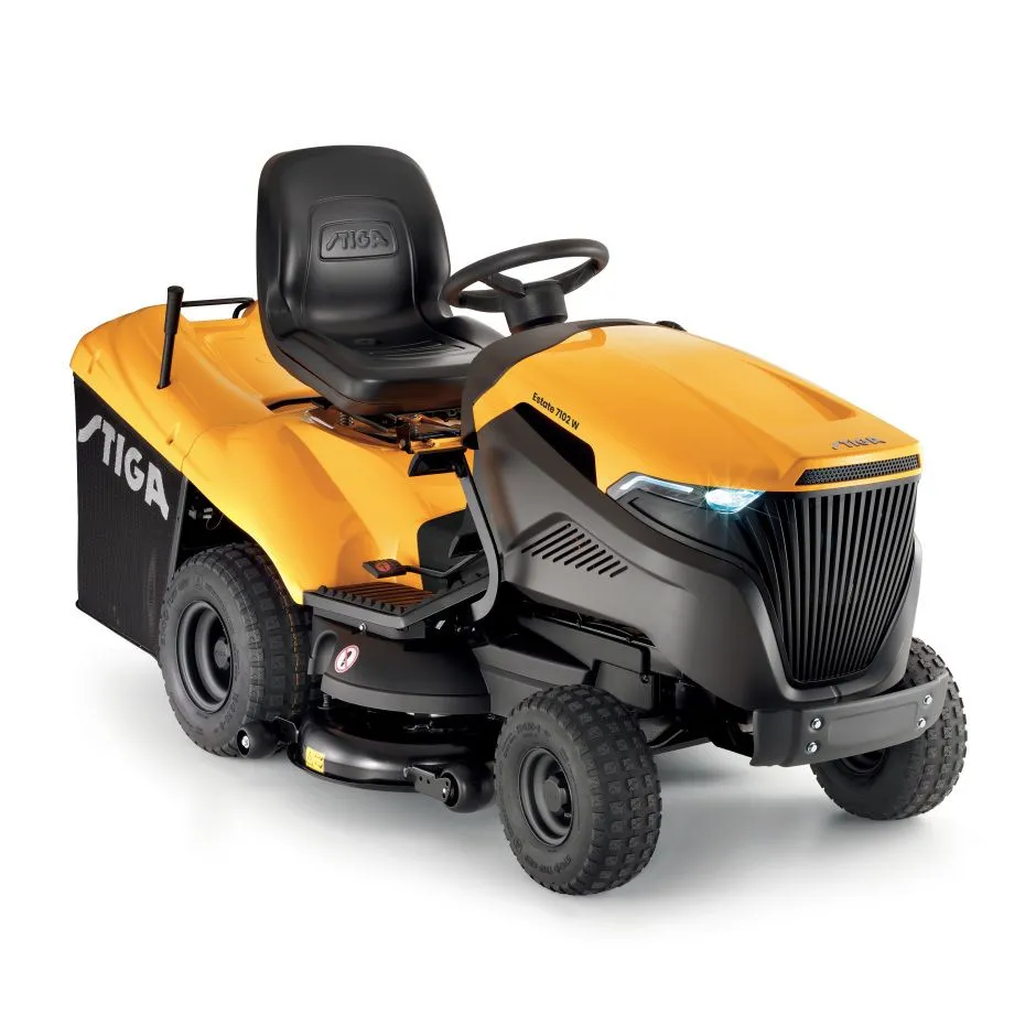 Tractoras de tuns gazon STIGA ESTATE 7102 W, 14.2 CP, benzina, 102 cm, cos 300 L [3]