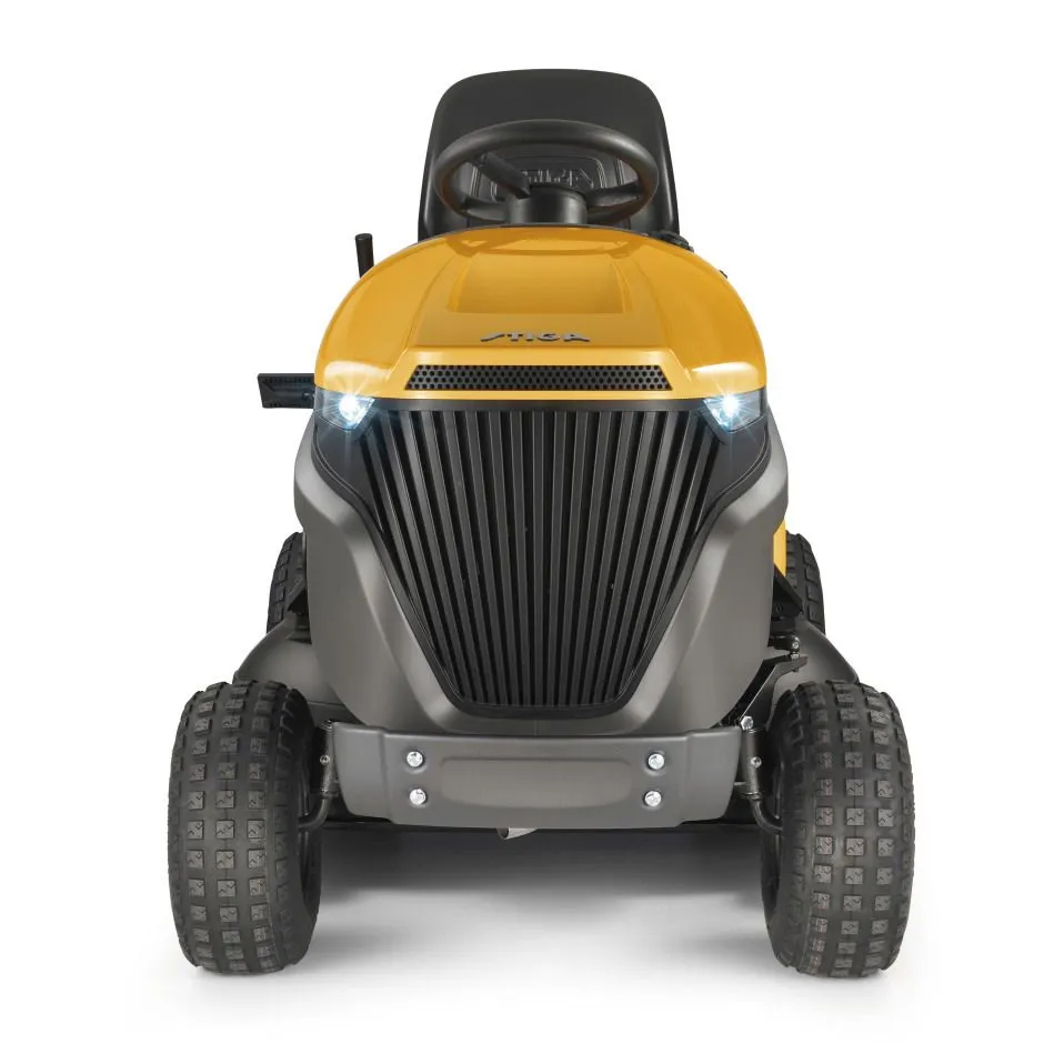 Tractoras de tuns gazon STIGA ESTATE 7102 W, 14.2 CP, benzina, 102 cm, cos 300 L [5]