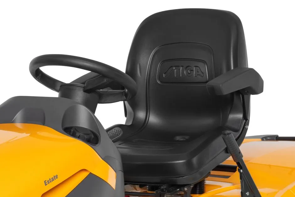 Tractoras de tuns gazon STIGA ESTATE 9102 W, 16.9 CP, benzina, 102 cm, cos 320 L [10]