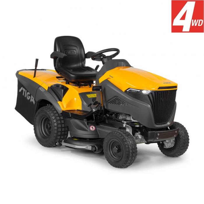 Tractoras de tuns gazon STIGA ESTATE 9102 WX 4WD, 16.9 CP, benzina, 102 cm, cos 360 L [2]