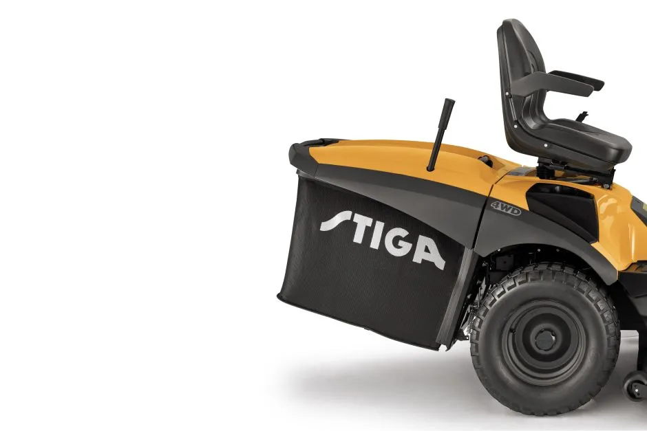 Tractoras de tuns gazon STIGA ESTATE 9122 WX 4WD, 18.2 CP, benzina, 122 cm, cos 360 L [15]