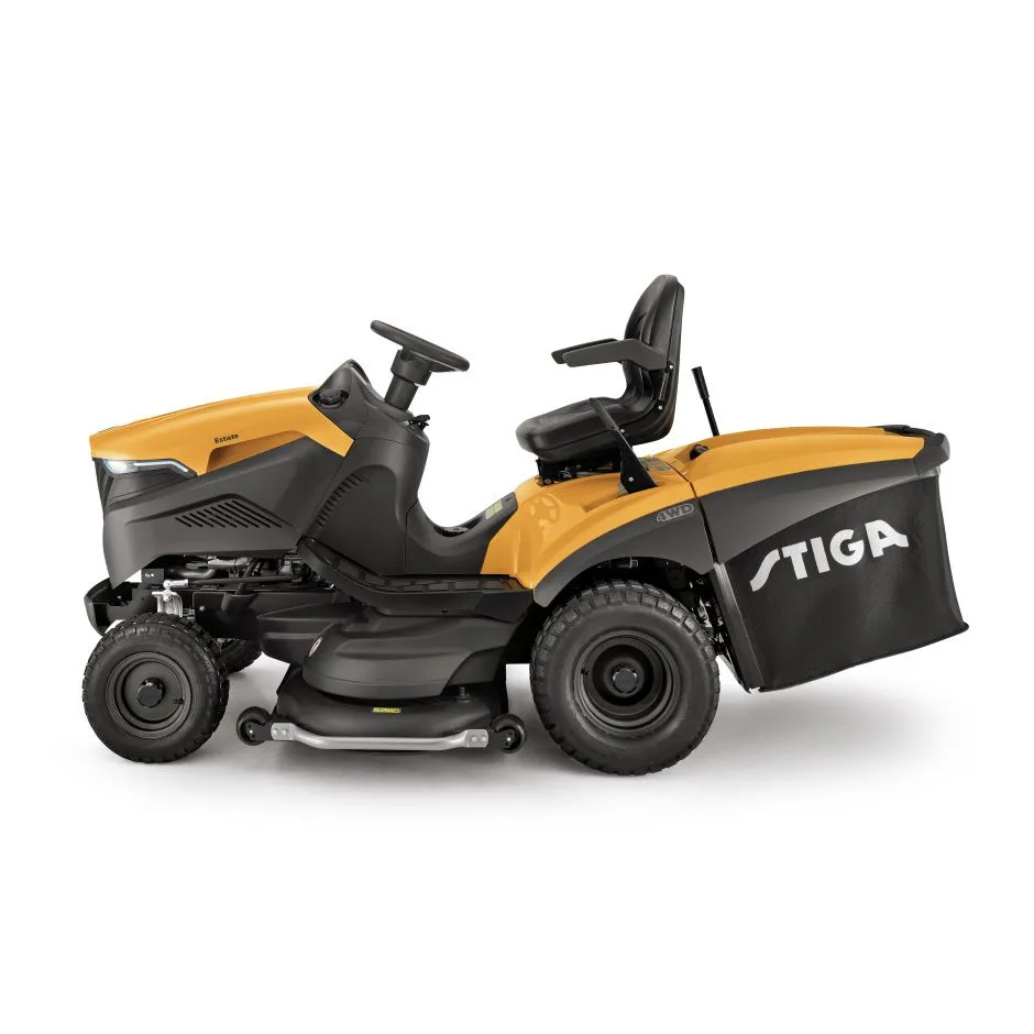 Tractoras de tuns gazon STIGA ESTATE 9122 WX 4WD, 18.2 CP, benzina, 122 cm, cos 360 L [7]