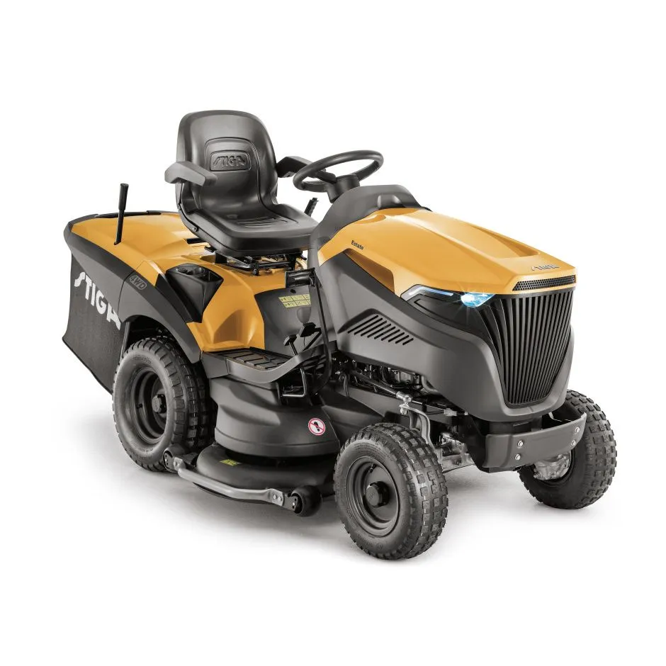 Tractoras de tuns gazon STIGA ESTATE 9122 WX 4WD, 18.2 CP, benzina, 122 cm, cos 360 L [3]