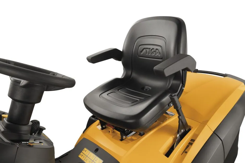 Tractoras de tuns gazon STIGA ESTATE 9122 WX 4WD, 18.2 CP, benzina, 122 cm, cos 360 L [11]