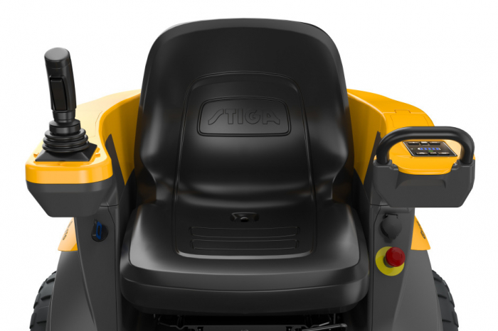 Tractoras de tuns gazon STIGA GYRO 500e, acumulator Li-Ion 48V, 40Ah, 98 cm [9]