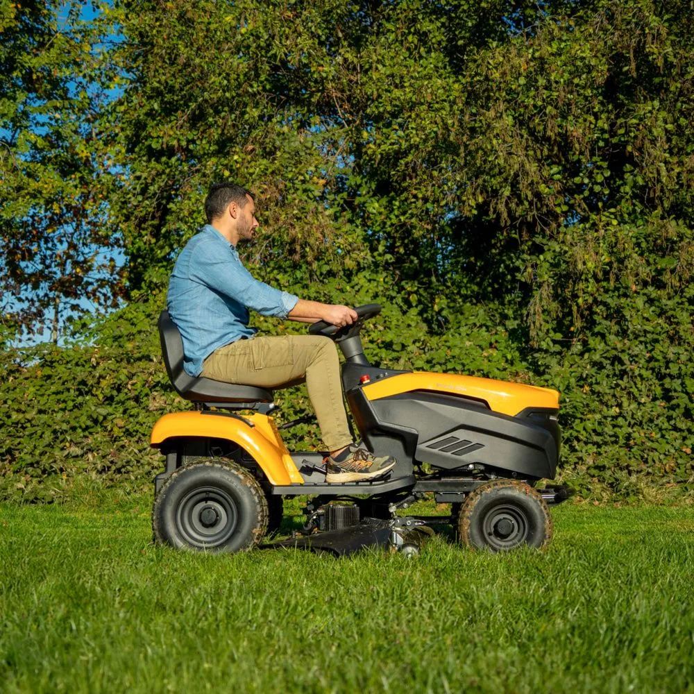 Tractoras de tuns gazon STIGA TORNADO 398e, acumulator Li-Ion 56V, 40Ah, 98 cm, fara cos [5]