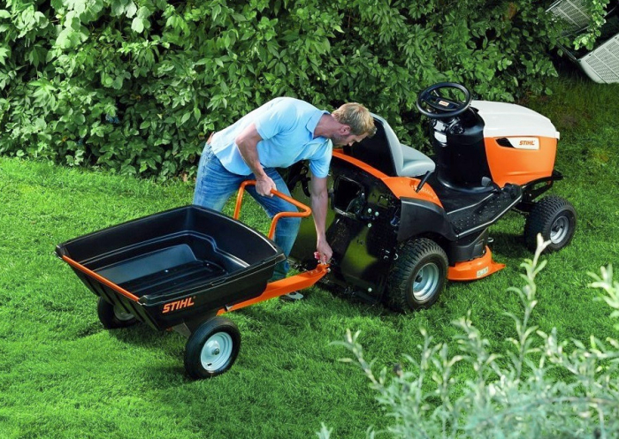 Tractoras de tuns gazon Stihl RT 5097 C, 11.1 CP, benzina, 95 cm, 250 L [6]