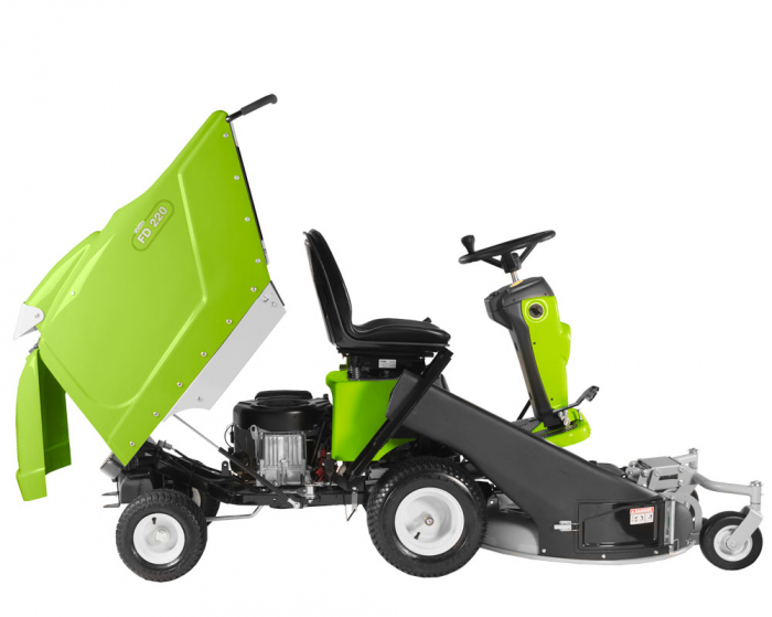 Tractoras de tuns iarba Grillo FD 220 R, 12 CP, benzina, 80 cm, cos 200 L [3]