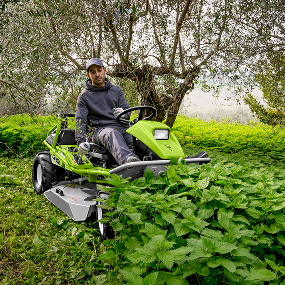 Tractoras de tuns si tocat gazon Grillo Climber 10 AWD22, 18 CP, benzina, 93 cm, 4x4 [7]