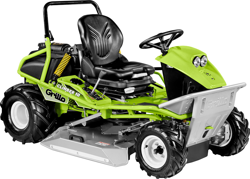Tractoras de tuns si tocat gazon Grillo Climber 10 AWD27, 22 CP, benzina, 98 cm, 4X4 [4]