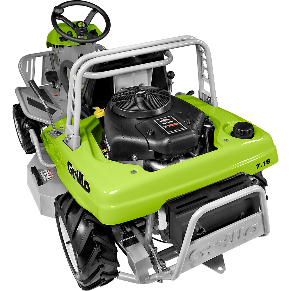 Tractoras de tuns si tocat gazon Grillo Climber 7.18, 15.2 CP, benzina, 85 cm [4]