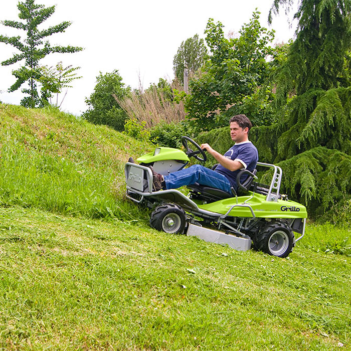 Tractoras de tuns si tocat gazon Grillo Climber 7.18, 15.2 CP, benzina, 85 cm [6]