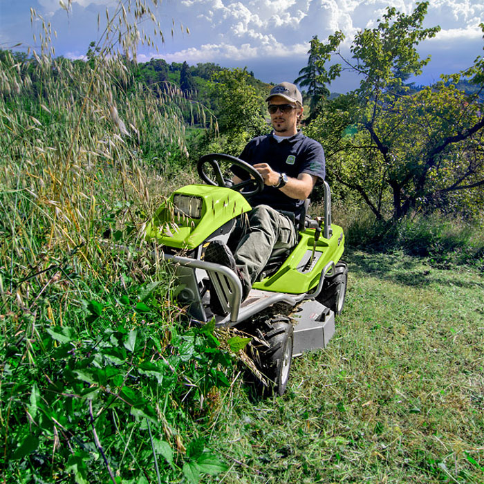 Tractoras de tuns si tocat gazon Grillo Climber 7.18, 15.2 CP, benzina, 85 cm [9]