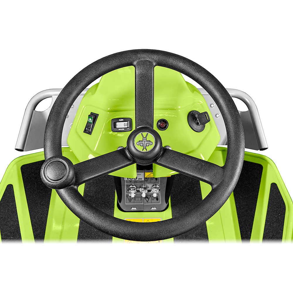 Tractoras de tuns si tocat iarba Grillo MD 28 AWD, 22 CP, benzina, 130 cm, 4x4 [4]