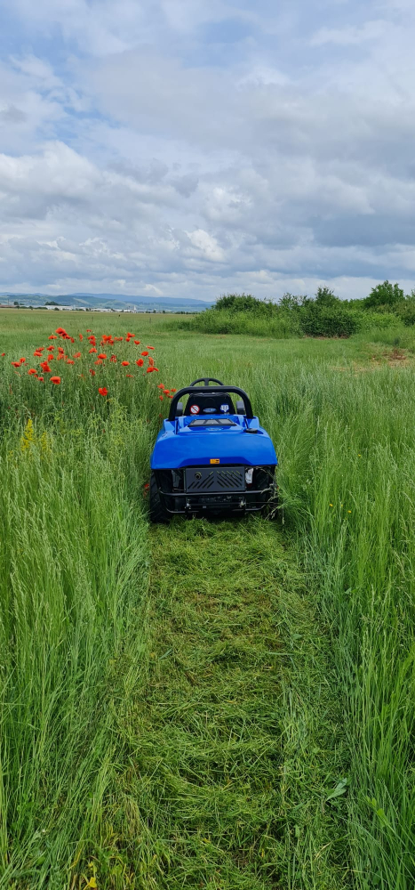 Tractoras de tuns si tocat vegetatie BCS MA.TRA 140, 15.2 CP, benzina, 85 cm [5]