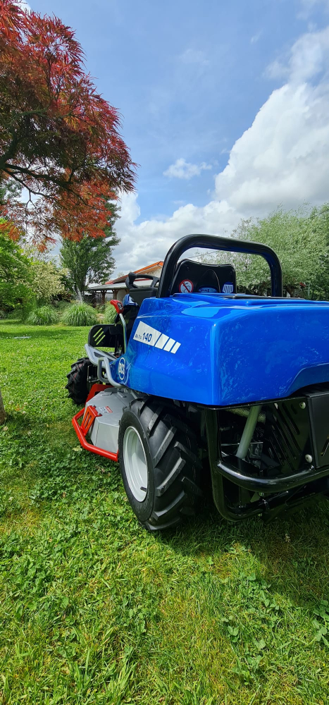 Tractoras de tuns si tocat vegetatie BCS MA.TRA 140, 15.2 CP, benzina, 85 cm [38]