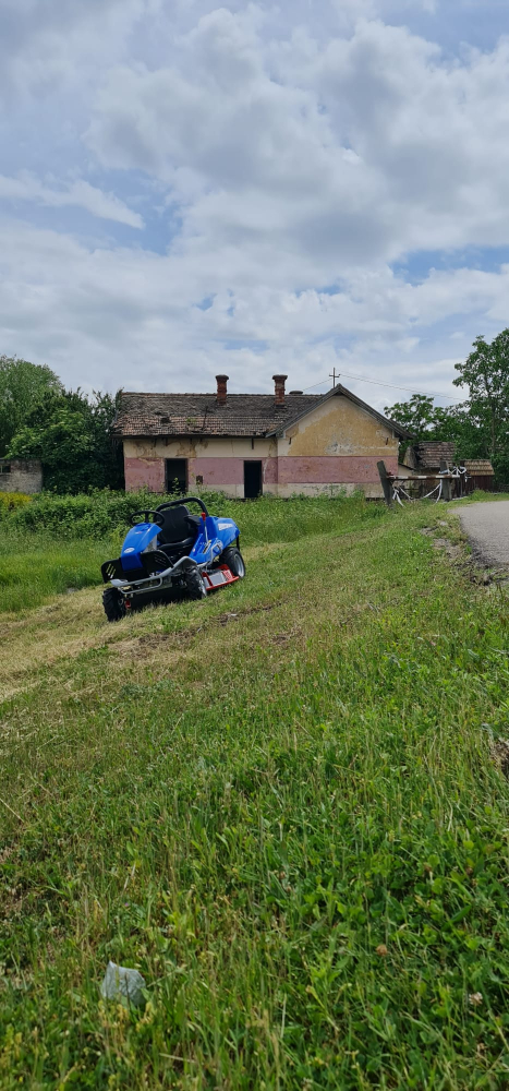 Tractoras de tuns si tocat vegetatie BCS MA.TRA 140, 15.2 CP, benzina, 85 cm [16]