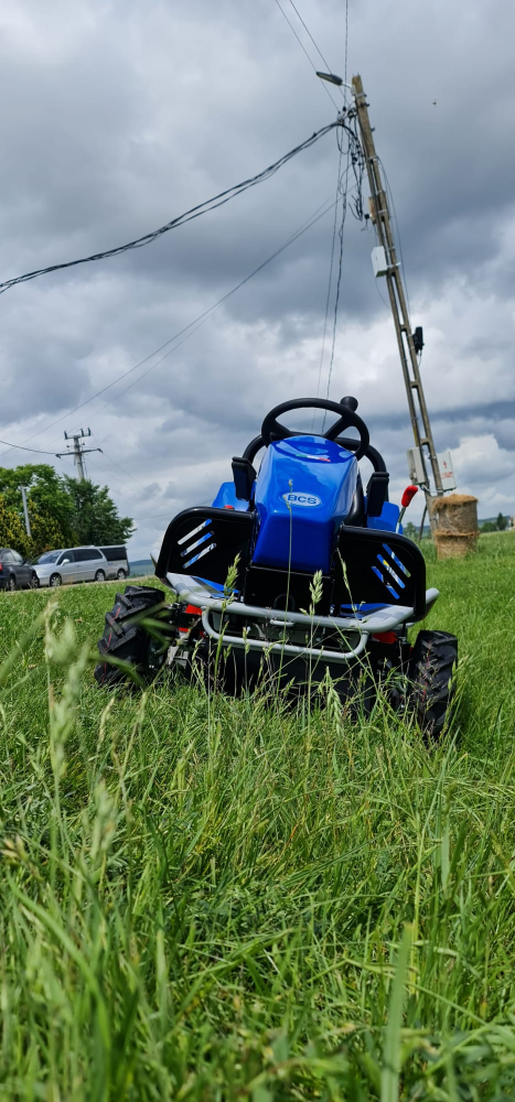 Tractoras de tuns si tocat vegetatie BCS MA.TRA 140, 15.2 CP, benzina, 85 cm [18]