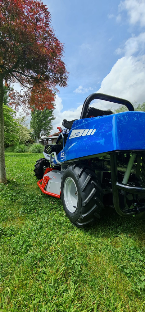 Tractoras de tuns si tocat vegetatie BCS MA.TRA 140, 15.2 CP, benzina, 85 cm [19]