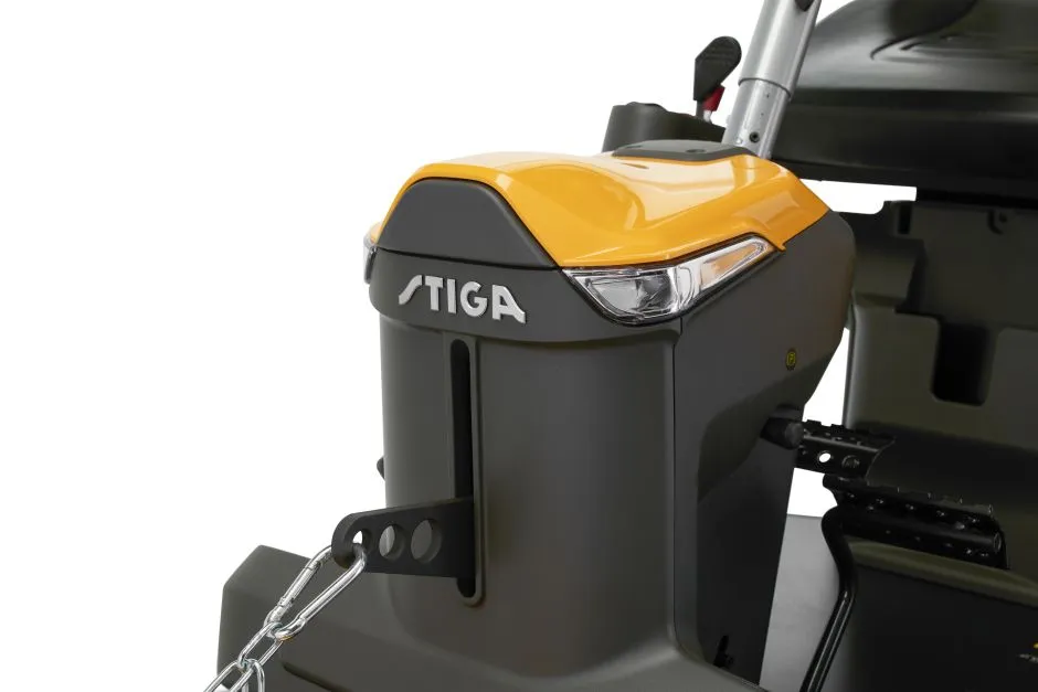 Tractoras cu masa frontala pentru tuns gazon STIGA PARK 500 WX 4WD, 16 CP, benzina (fara masa de taiere) [10]