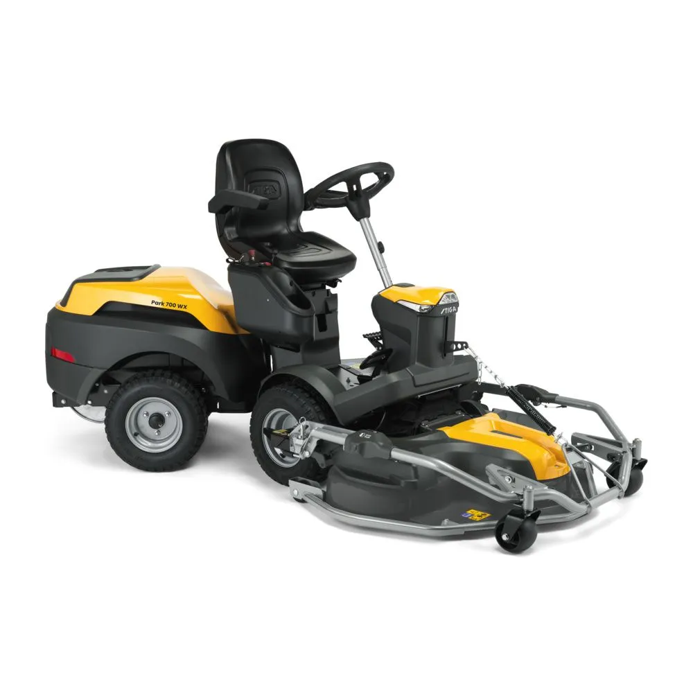 Tractoras cu masa frontala pentru tuns gazon STIGA PARK 700 WX 4WD, 17.5 CP, benzina (fara masa de taiere) [2]