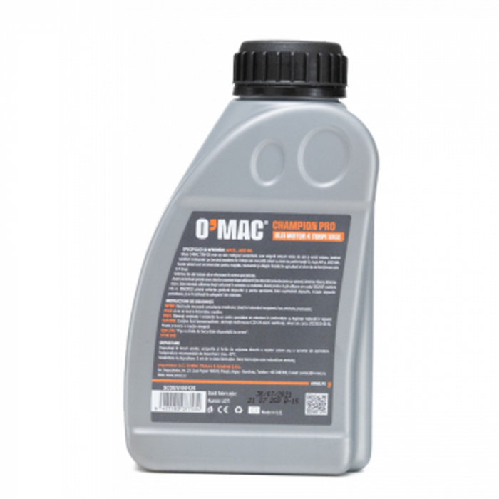 Ulei motor 4 timpi O-Mac 10W30, semisintetic [4]