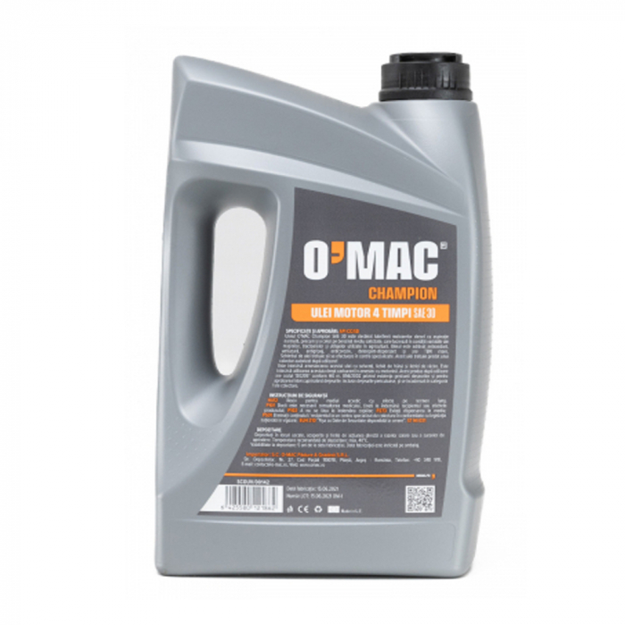 Ulei motor 4 timpi O-Mac SAE 30 [5]