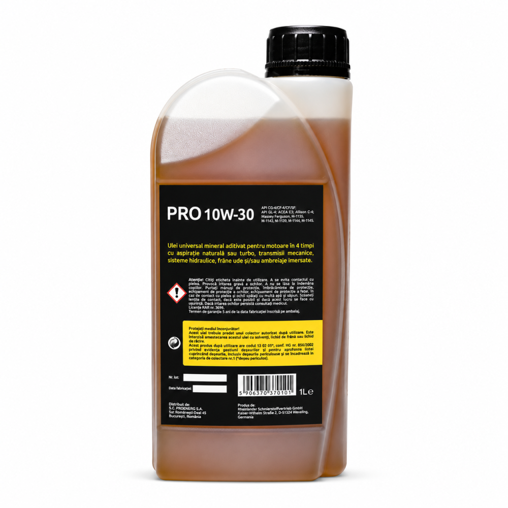 Ulei motor 4 timpi ProGARDEN PRO-10W30, 1 L [2]