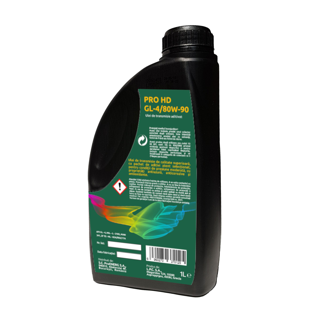 Ulei transmisie ProGARDEN PRO HD GL-4 80W-90, 1 L [2]