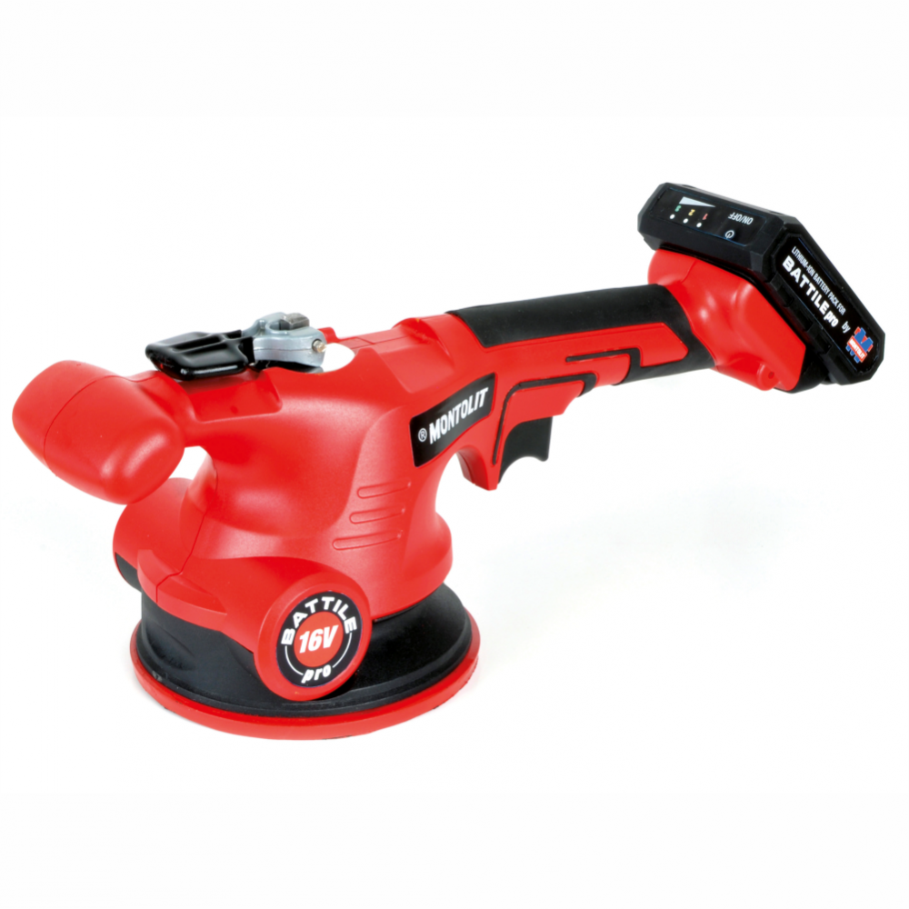 Ventuza electrica vibranta cu acumulator Montolit BATTILE PRO, Li-Ion, 16V, 2Ah [2]