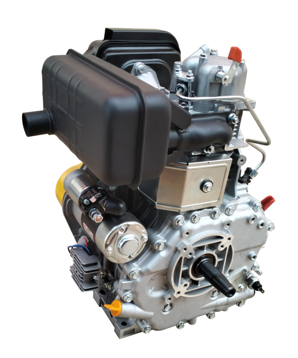 Motor diesel Stager YD186FAGEX, 5.7 kW, 418 cmc, ax conic 35 mm, pornire electrica [2]
