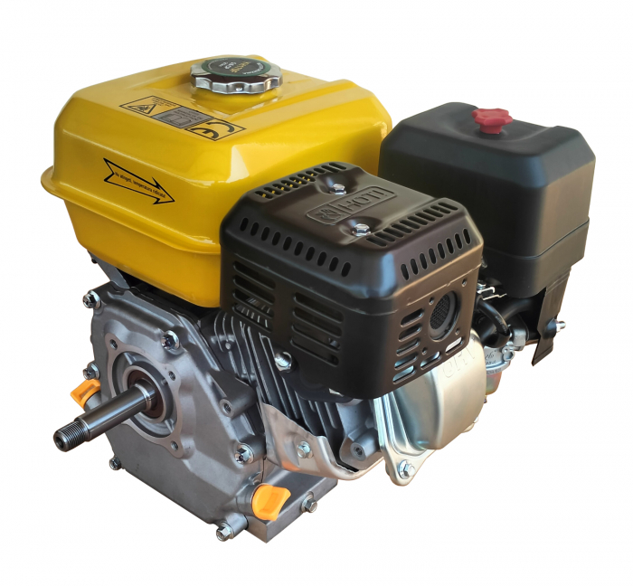 Motor benzina Yihu YH170FP, 5.9 CP, 212 cmc, euro V, ax filetat M18 x 75 mm [3]