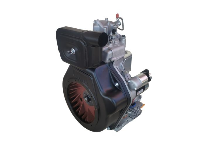 Motor diesel Yorking YD192FAGET, 7.5 kW, 499 cmc, ax conic 26 x 73 mm, pornire electrica [4]