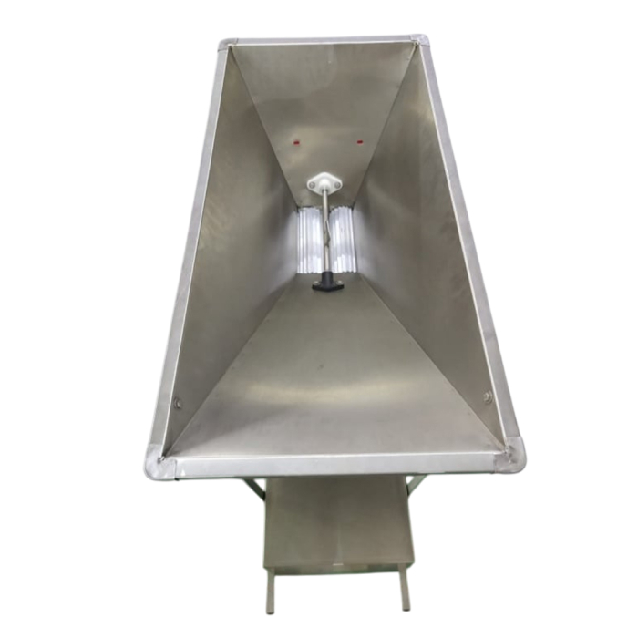 Zdrobitor-desciorchinator manual ENO 3/V INOX, 1000-1200 kg/h, integral inox [2]