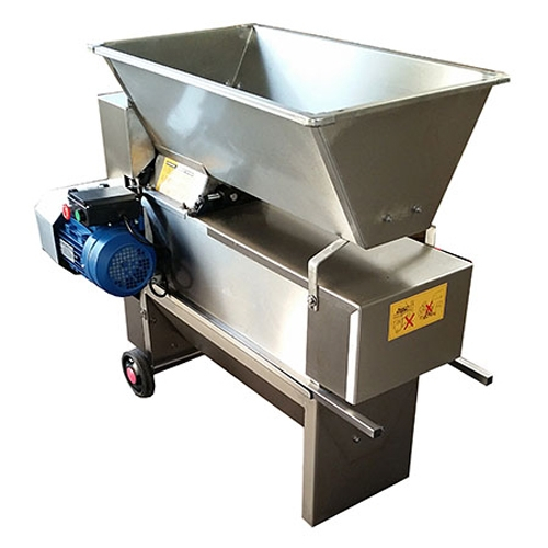 Zdrobitor-desciorchinator electric cu pompa ENO 20 INOX, 1500 W, 1500-1800 kg/h, integral inox [2]