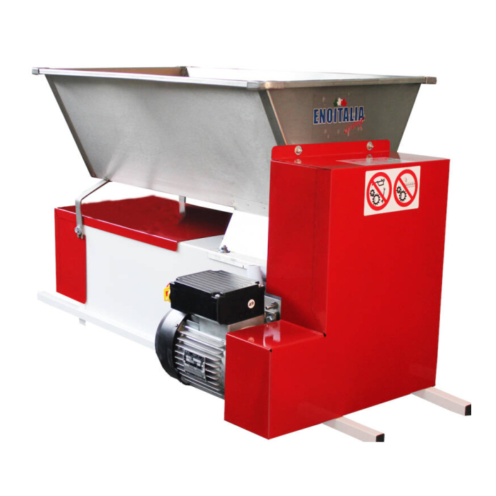 Zdrobitor-desciorchinator electric ENO 15 SEMI-INOX, 750 W, 1600-1800 kg/h, cuva inox [1]