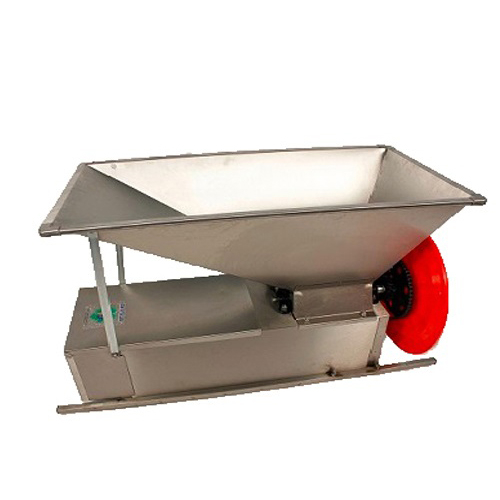Zdrobitor-desciorchinator manual ENO 3/V INOX, 1000-1200 kg/h, integral inox [4]