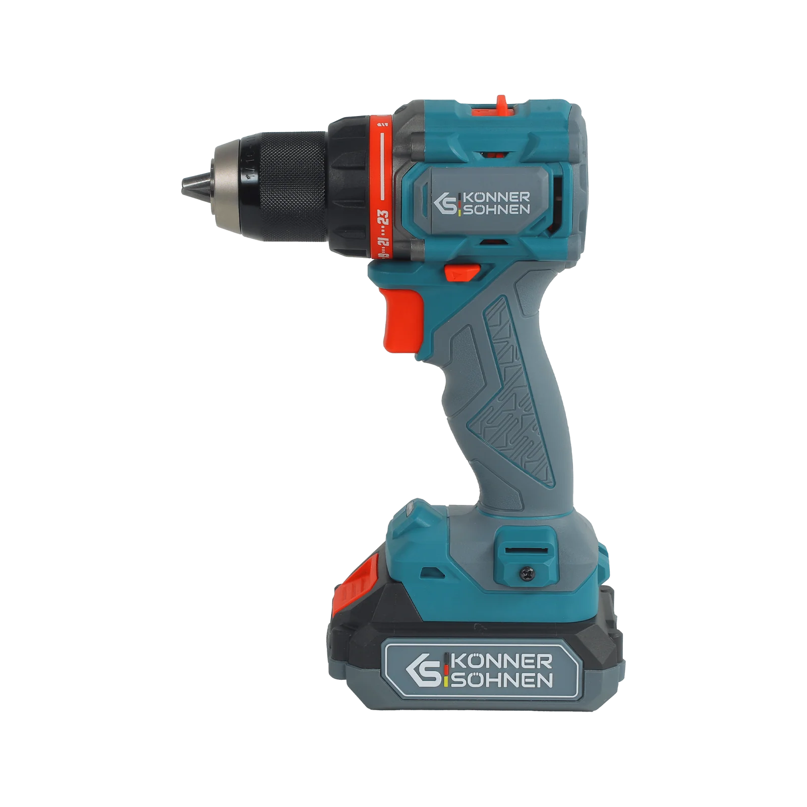 Set Master 3-in-1 fara fir Konner & Sohnen KS RHAGD 20V SET 3, 20 V, 2 acumulatori 4 Ah, geanta [15]