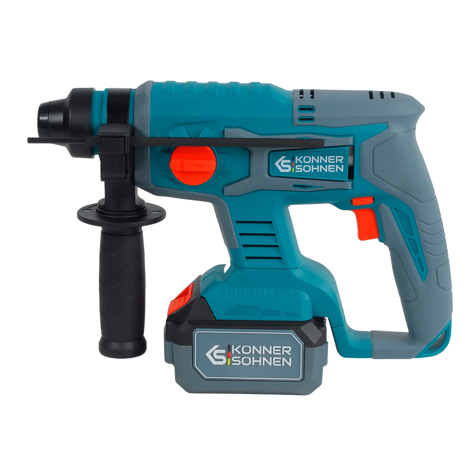 Set Master 3-in-1 fara fir Konner & Sohnen KS RHAGD 20V SET 3, 20 V, 2 acumulatori 4 Ah, geanta [22]