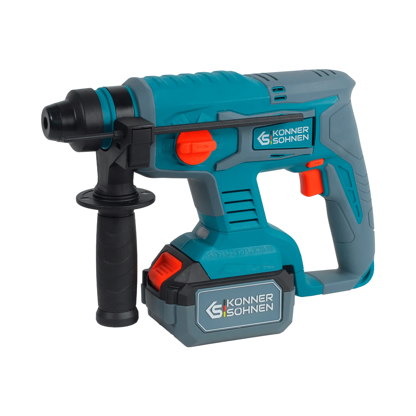 Set Master 3-in-1 fara fir Konner & Sohnen KS RHAGD 20V SET 3, 20 V, 2 acumulatori 4 Ah, geanta [21]