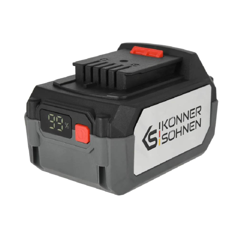 Pachet - 1 x Acumulator Li-Ion Konner & Sohnen KS 20V4-1, 20V, 4Ah + Incarcator rapid KS C45A, 4.5A [2]