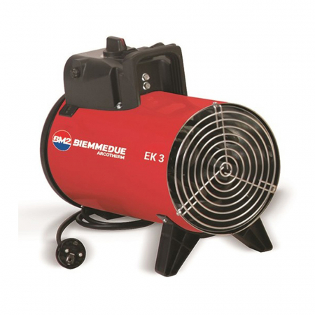 Încălzire și Climatizare - Aeroterma electrica monofazata Biemmedue EK 3 C, 3 kW, debit aer 450 mc/h