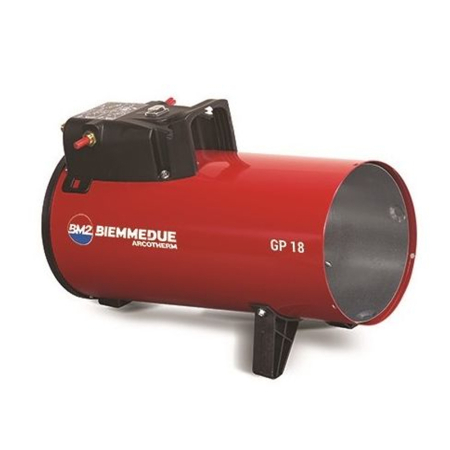 Incalzire si Climatizare - Aeroterma pe GPL Biemmedue GP 18 M-C, 18.58 kW, debit aer 520 mc/h
