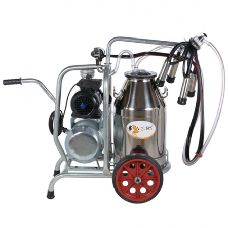 Mulgatoare de vaci EMT 1+1S20, 1 post, 1 bidon inox 20 litri [2]