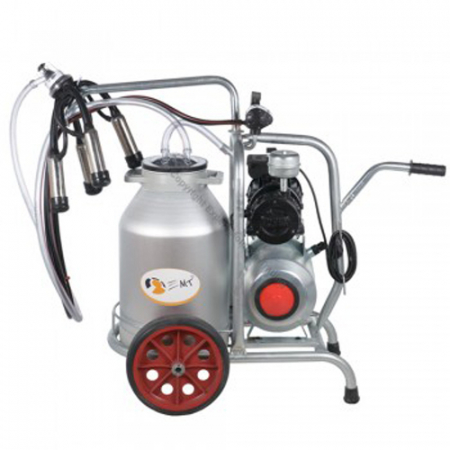 Aparate de muls vaci - Mulgatoare de vaci EMT, 1 post, 1 bidon aluminiu 40 litri