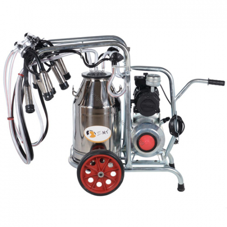 Aparate de muls vaci - Mulgatoare de vaci EMT 2+1S30, 2 posturi, 1 bidon inox 30 litri