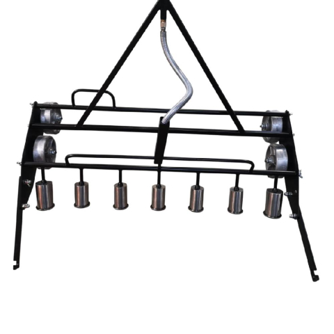 Arzator profesional 7 duze pentru membrana bituminoasa, pe roti, cu rola – KOMA WP7 [7]