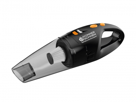 Echipamente curatenie - Aspirator auto portabil Konner & Sohnen KS VC20, 12V, 120 W, filtru HEPA, lampa LED