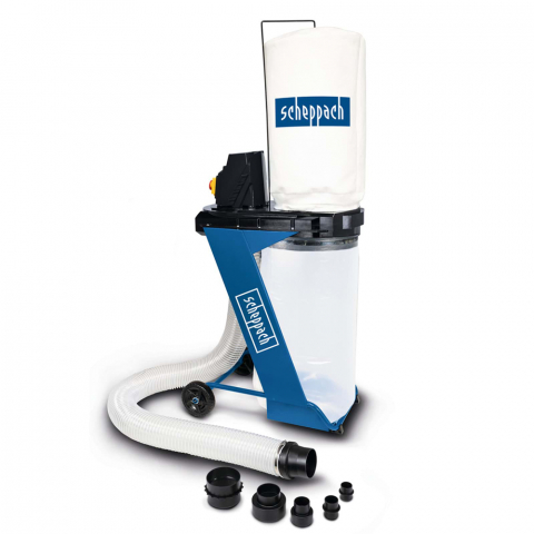 Casă și Grădină - Aspirator rumegus Scheppach DC500, 550 W, 1150 mc/h, 75 L